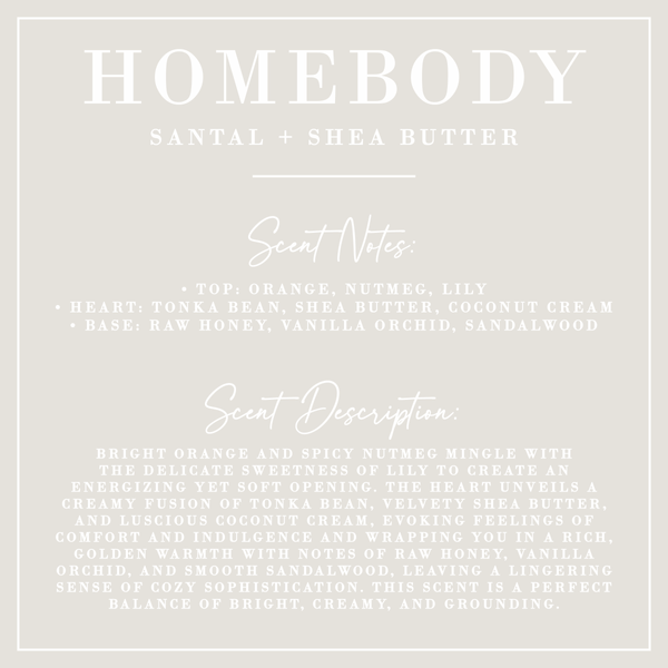 Homebody | Santal + Shea Butter Reed Diffuser