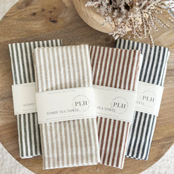 Porter Lane Home Stripe Tea Towel - Thumbnail 2