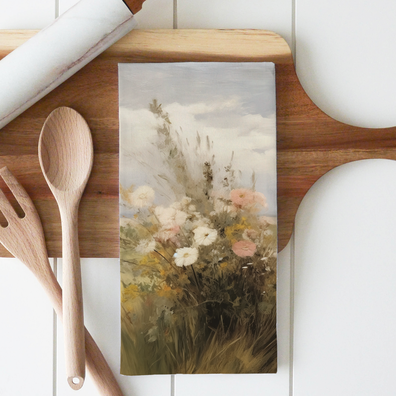 Wildflower Tea Towel