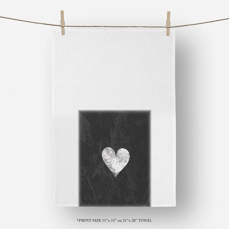 Heart Tea Towel