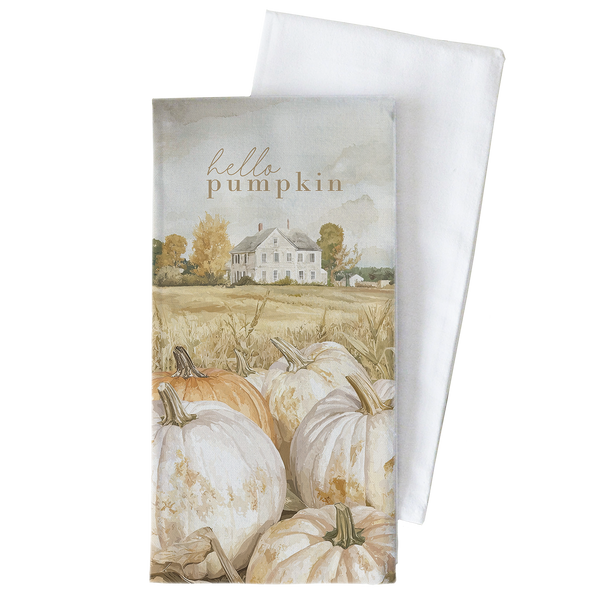 Hello Pumpkin Tea Towel