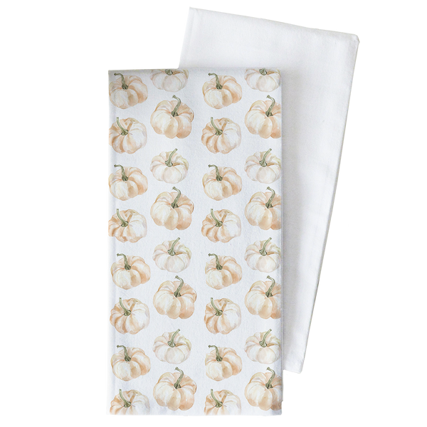 Pumpkin Pattern Tea Towel