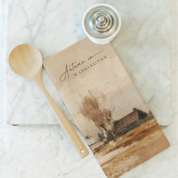 Custom Autumn In… Tea Towel