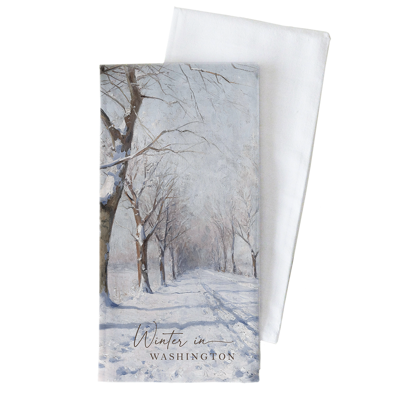 Custom Winter In… Tea Towel