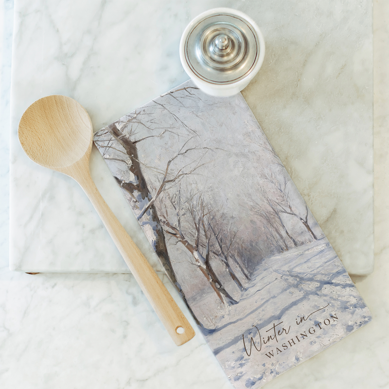 Custom Winter In… Tea Towel