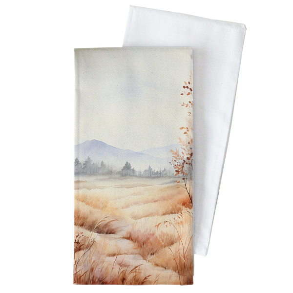 Autumn Field Tea Towel