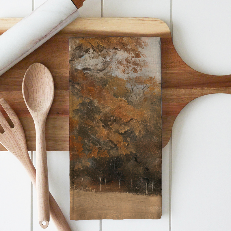 Autumn Tree Tea Towel