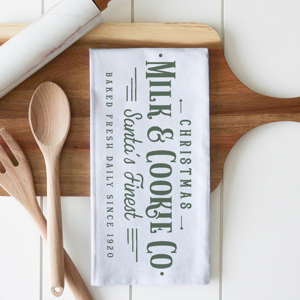 Milk & Cookies Tea Towel