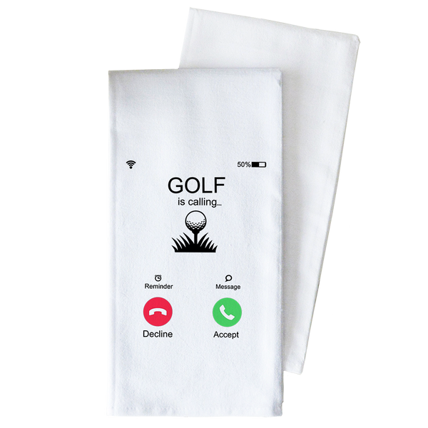 Golf is Calling Tea Towel