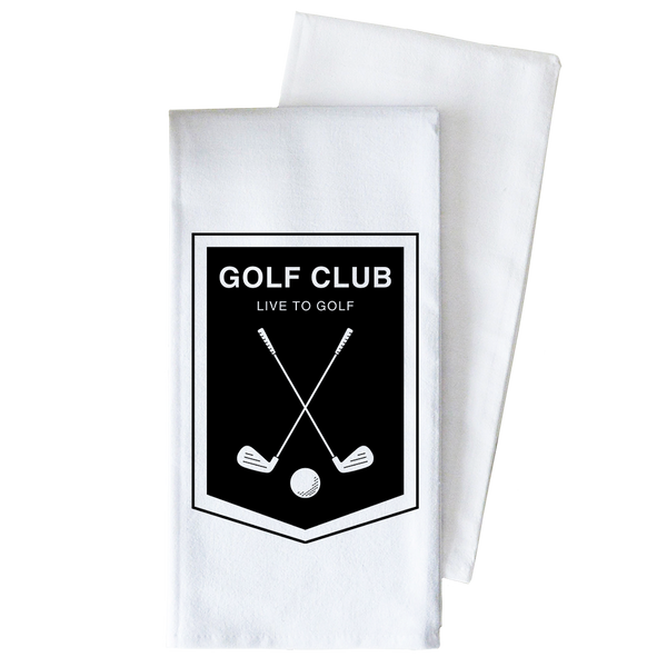 Golf Club Tea Towel