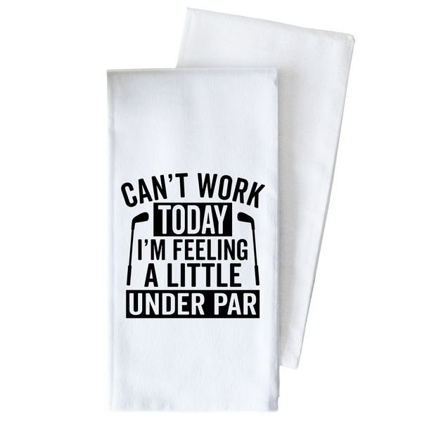 Under Par Tea Towel
