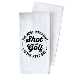 Next Shot Tea Towel
