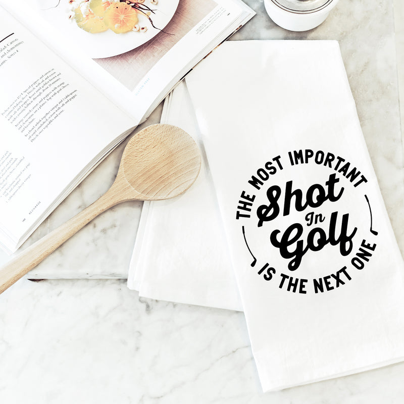 Next Shot Tea Towel