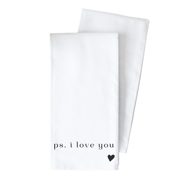 PS I love you Tea Towel