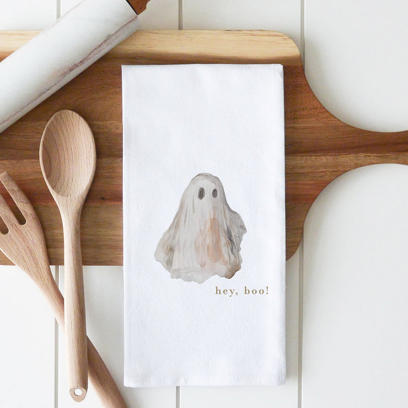 Hey Boo Tea Towel