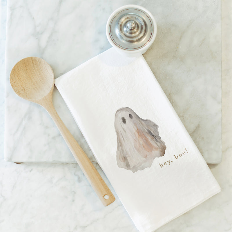 Hey Boo Tea Towel