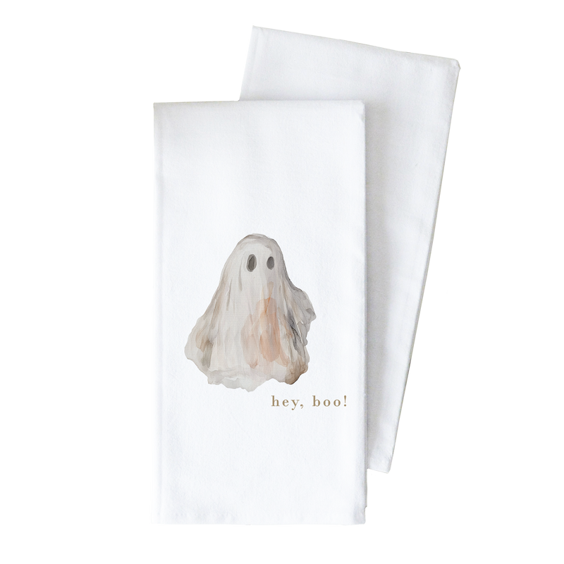 Hey Boo Tea Towel