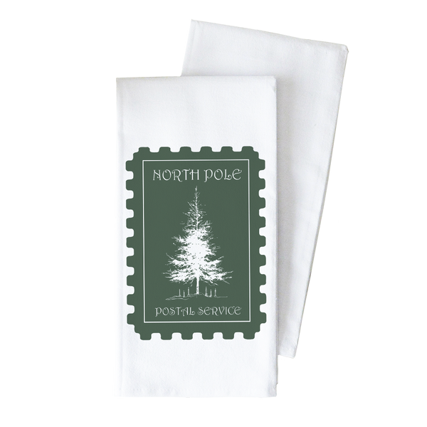 North Pole Tree Tea Towel