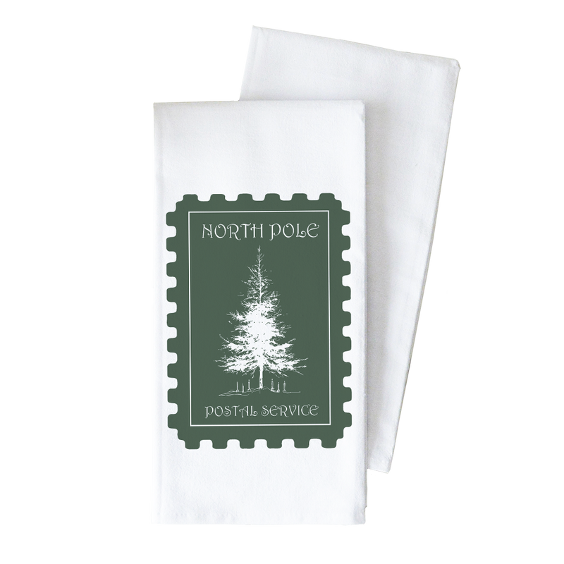 North Pole Tree Tea Towel
