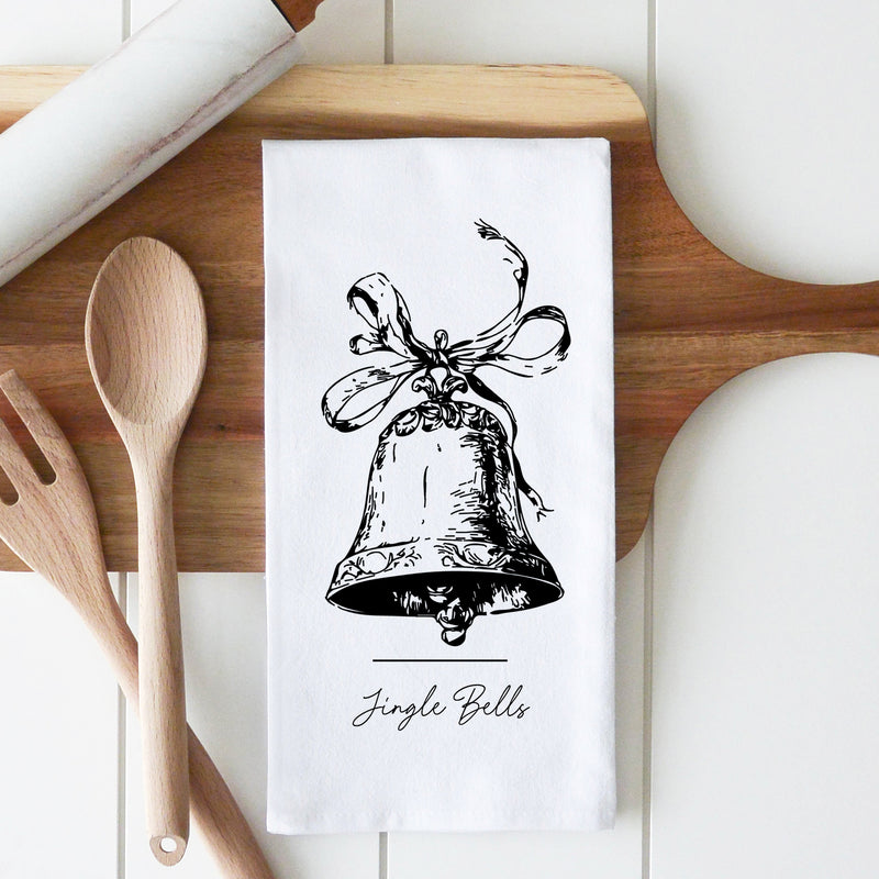 Jingle Bells Tea Towel