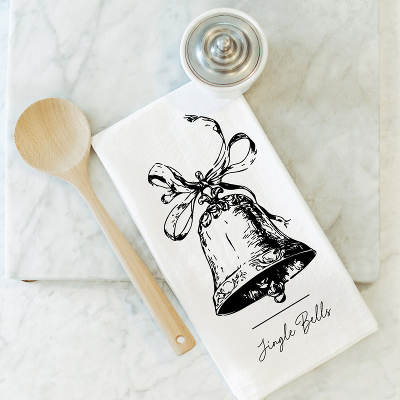 Jingle Bells Tea Towel
