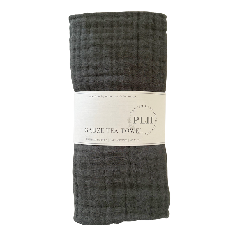 Gauze Fringe Tea Towel Set