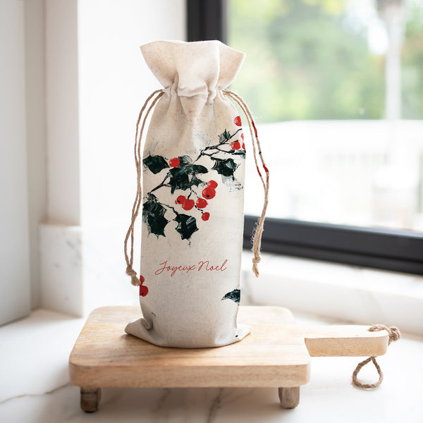 Joyeux Noel Wine Bag