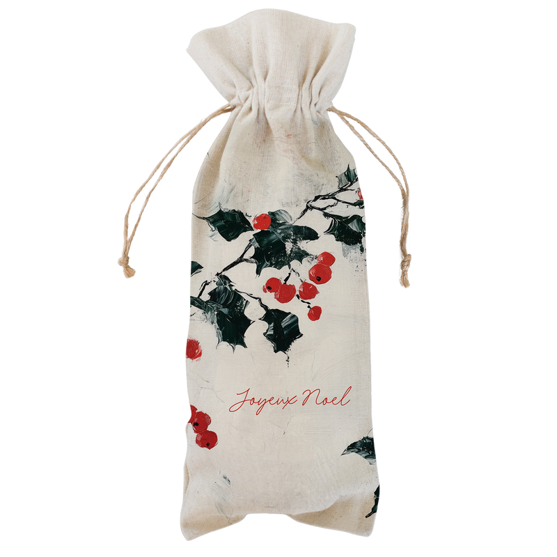 Joyeux Noel Wine Bag