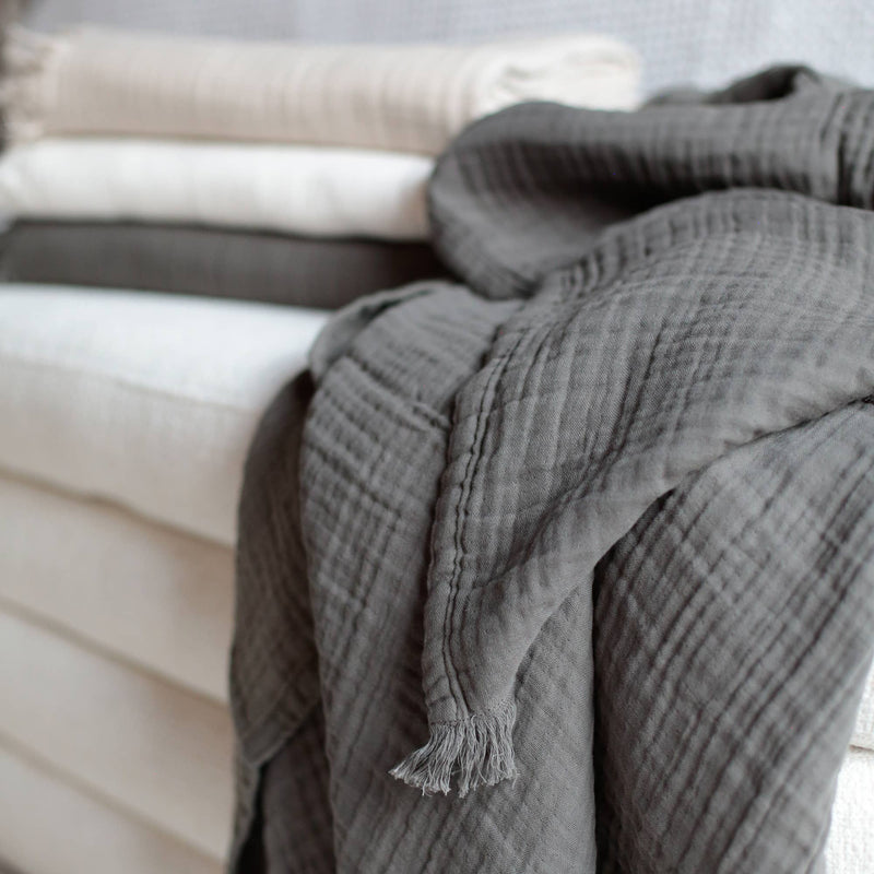 Gauze Throw Blanket
