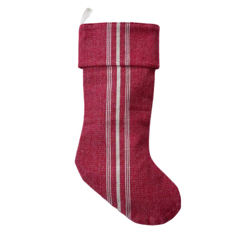 Classic Grain Stripe Stocking