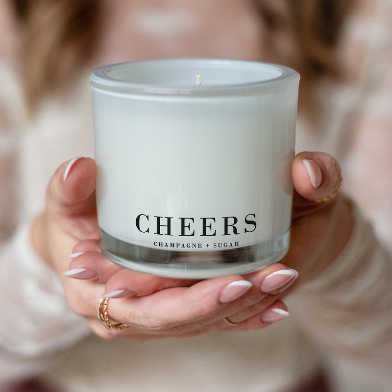 CHEERS | Champagne + Sugar Candle