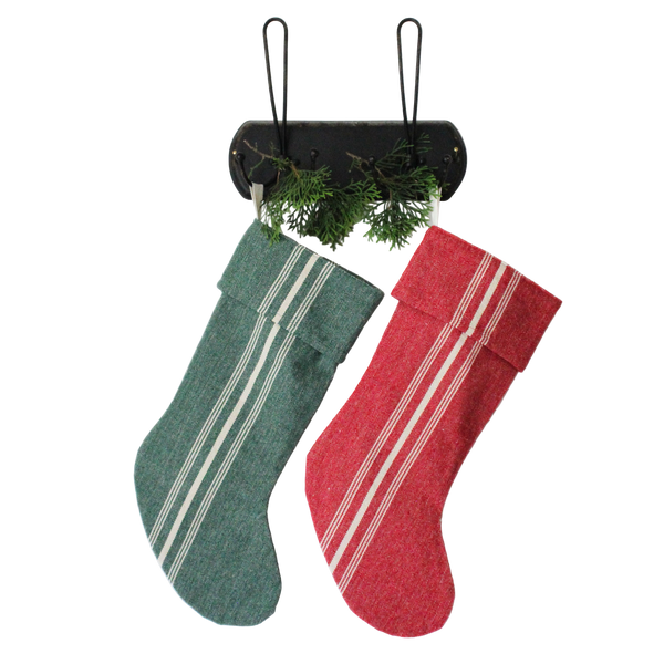 Classic Grain Stripe Stocking
