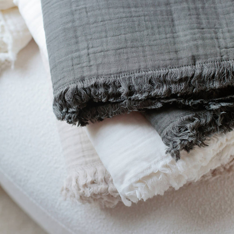 Gauze Throw Blanket