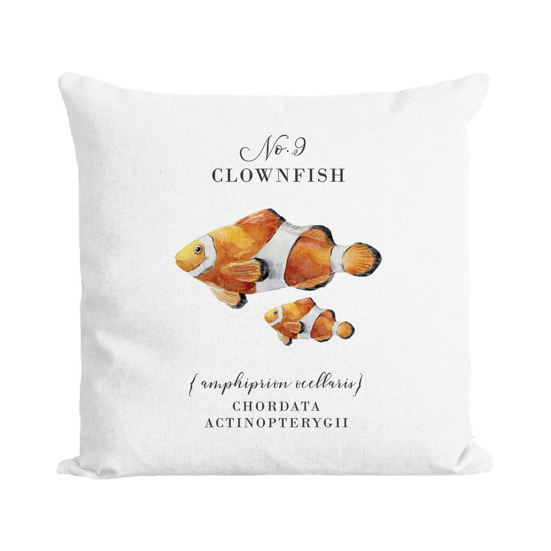 Clown Fish Pillow Cover
