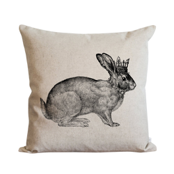 Queen Rabbit Pillow Cover.