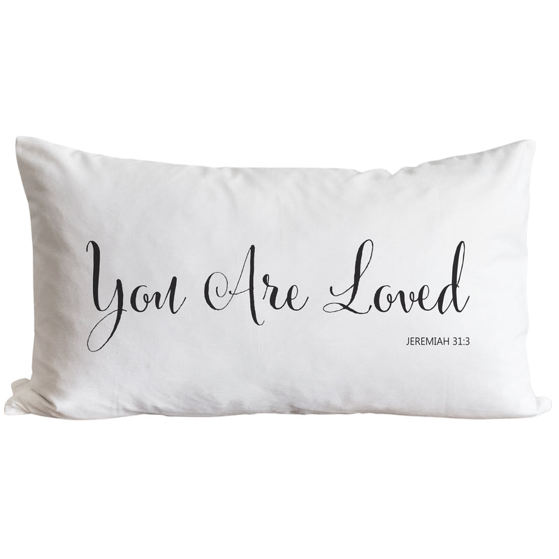 You Are Loved Pillow Cover