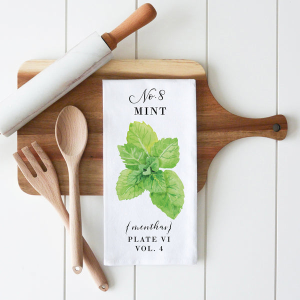 Mint Tea Towel