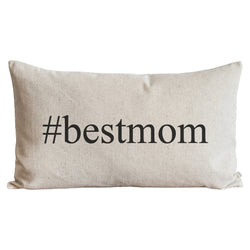 Hashtag Best Mom Pillow Cover