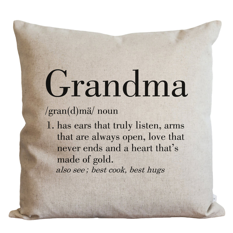 Grandma Pillow Cover