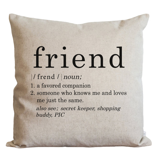 Friend Pillow Cover