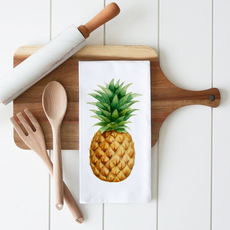 Pineapple 2 Tea Towel