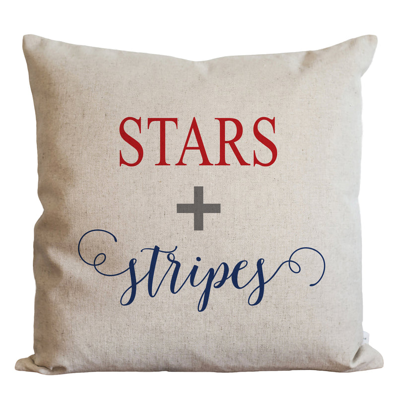 Stars and Stripes Pillow Cover