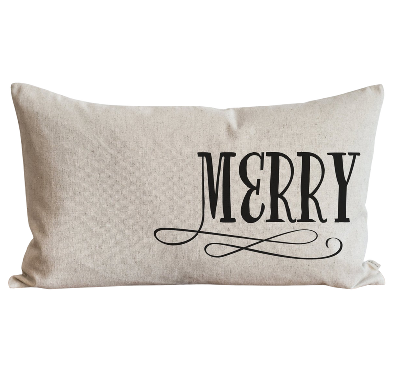 Merry Pillow Cover.