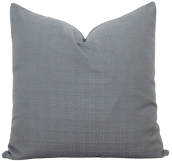 Gray Outdoor Accent Pillow Cover | Oliver