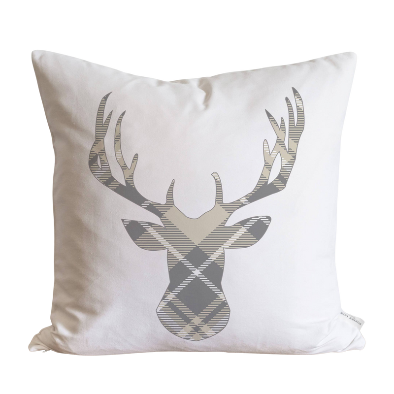 Deer 2024 throw pillow
