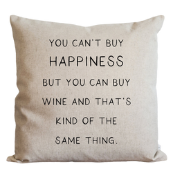 Buy Happiness Pillow Cover