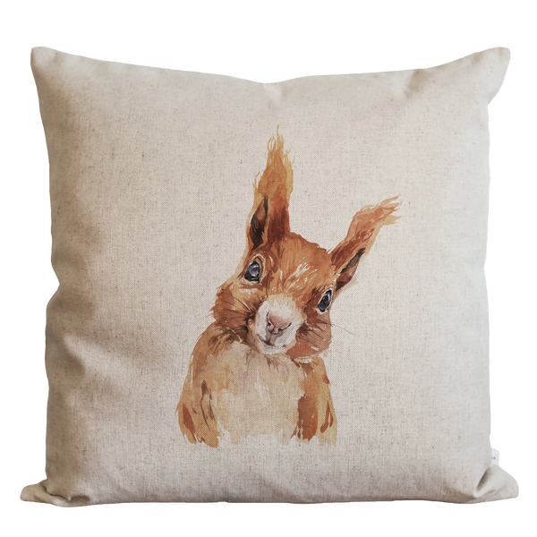 Squirrel Pillow Cover