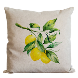 Lemon 3 Pillow Cover