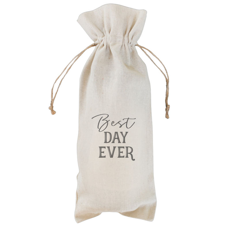 Best Day Ever Wine Bag