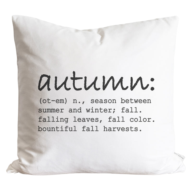 Autumn Definition Pillow Cover